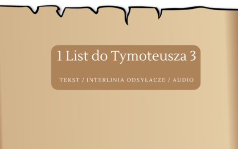 1 List do Tymoteusza 3