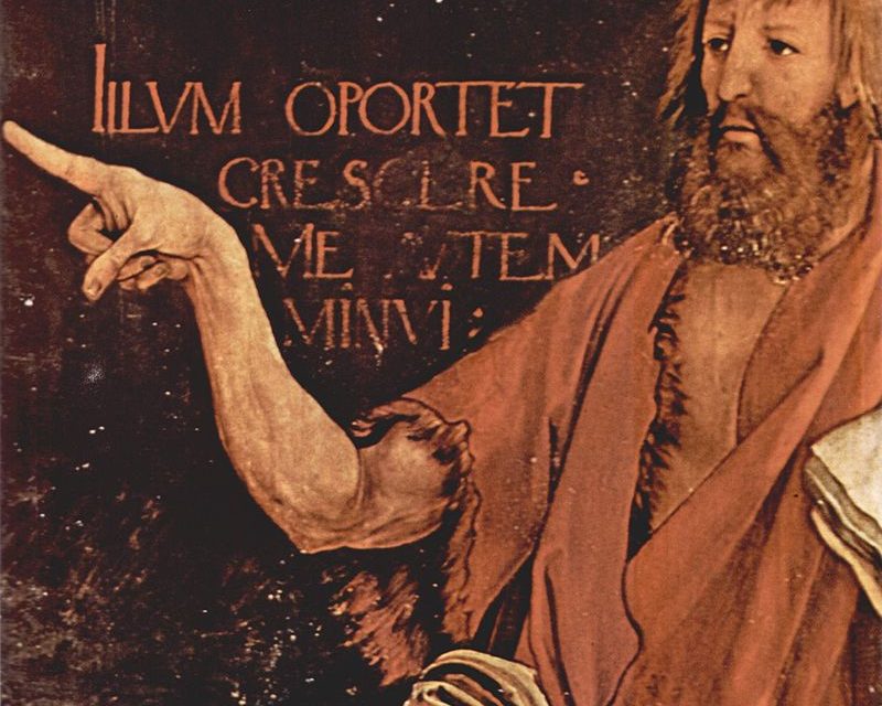 Jan Zanurzyciel (Matthias Grünewald, wolna domena)