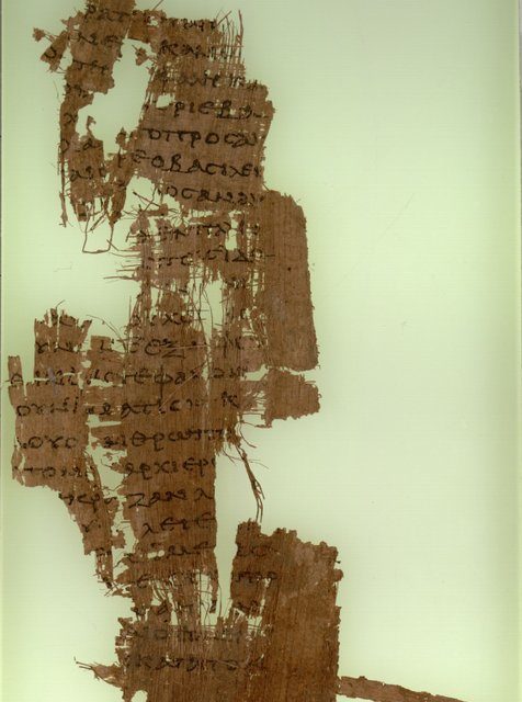 Najwcześniejsze greckie manuskrypty Nowego Testamentu / na zdjęciu Papirus 90 / domena publiczna