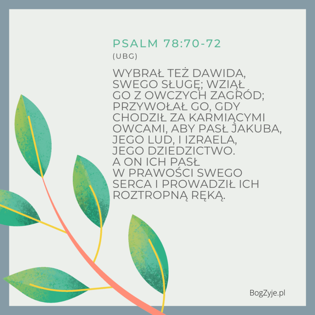 Psalm 78:70-72