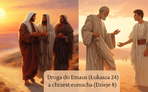Droga do Emaus a chrzest eunucha