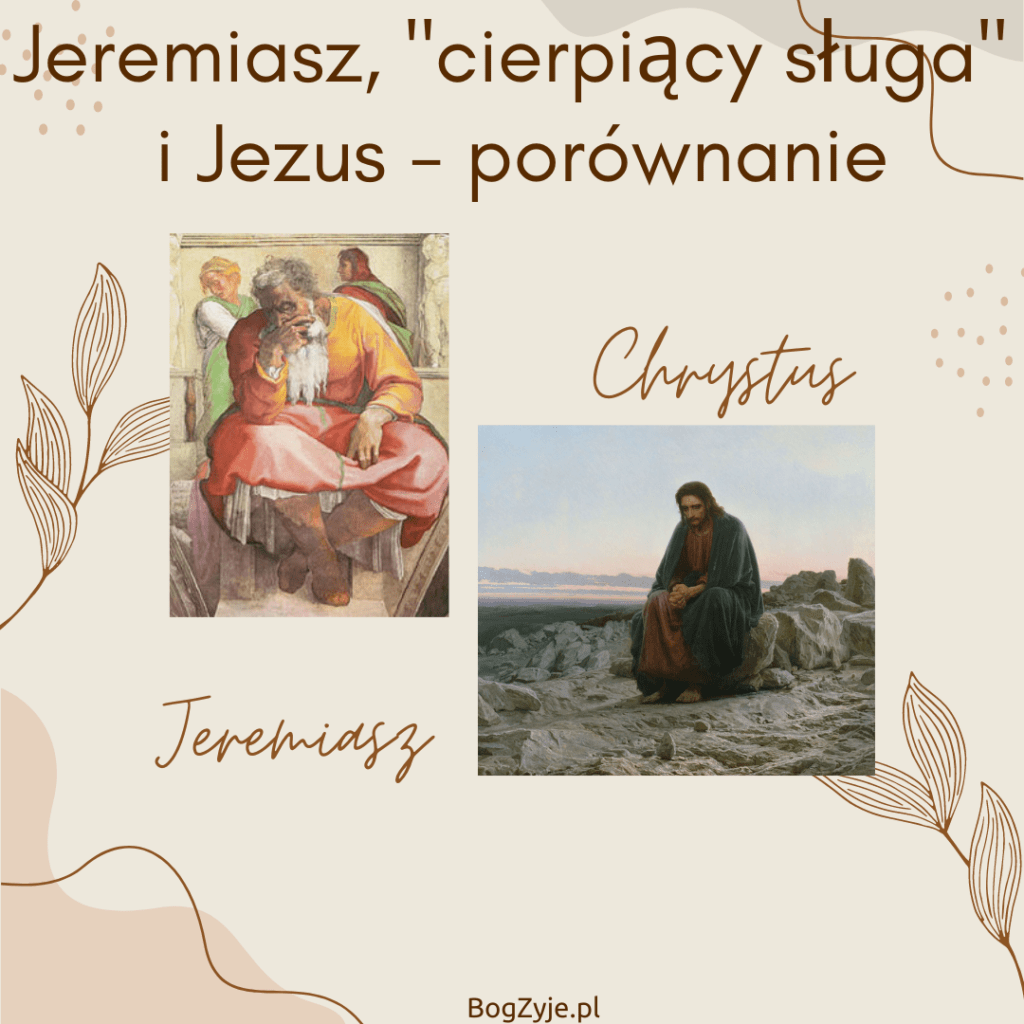 "Cierpiący sługa", Jeremiasz i Jezus