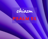 Psalm 51 [chiazm]. "Abyś okazał się sprawiedliwy..."