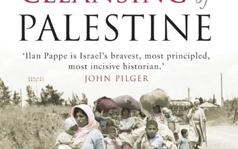 książka The Ethnic Cleansing of Palestine (Czystki etniczne w Palestynie); autor: Ilan Pappé