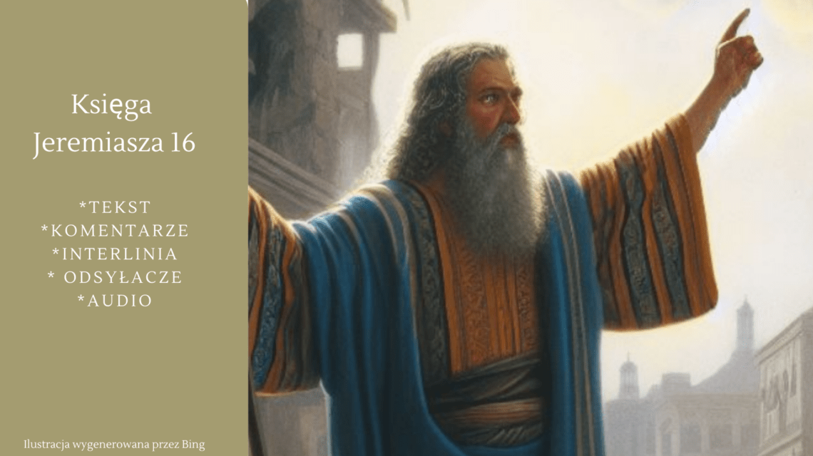 Księga Jeremiasza 16. PAN wybawi Izraela jak w czasach Egiptu