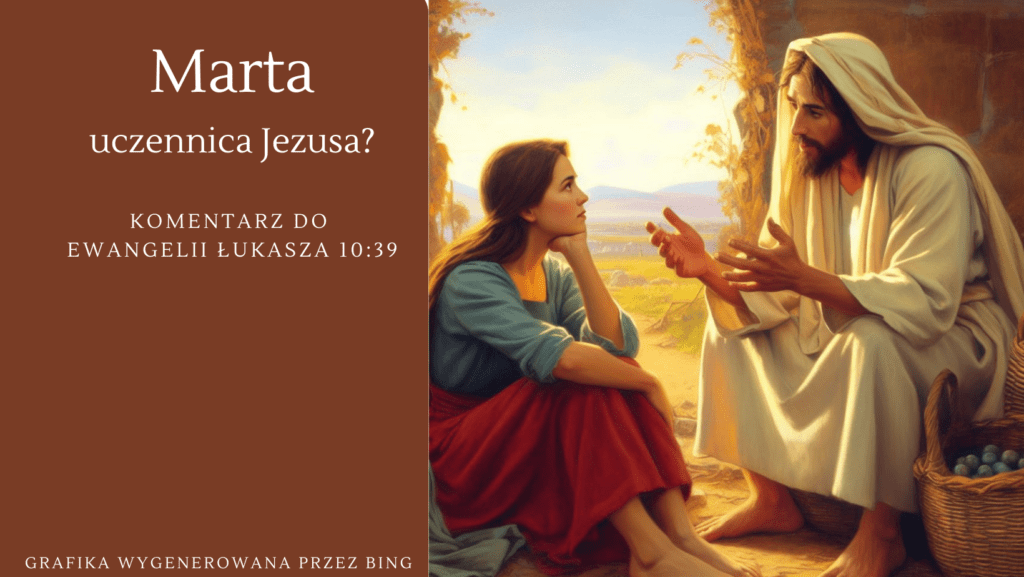 Marta - uczennica Jezusa?
