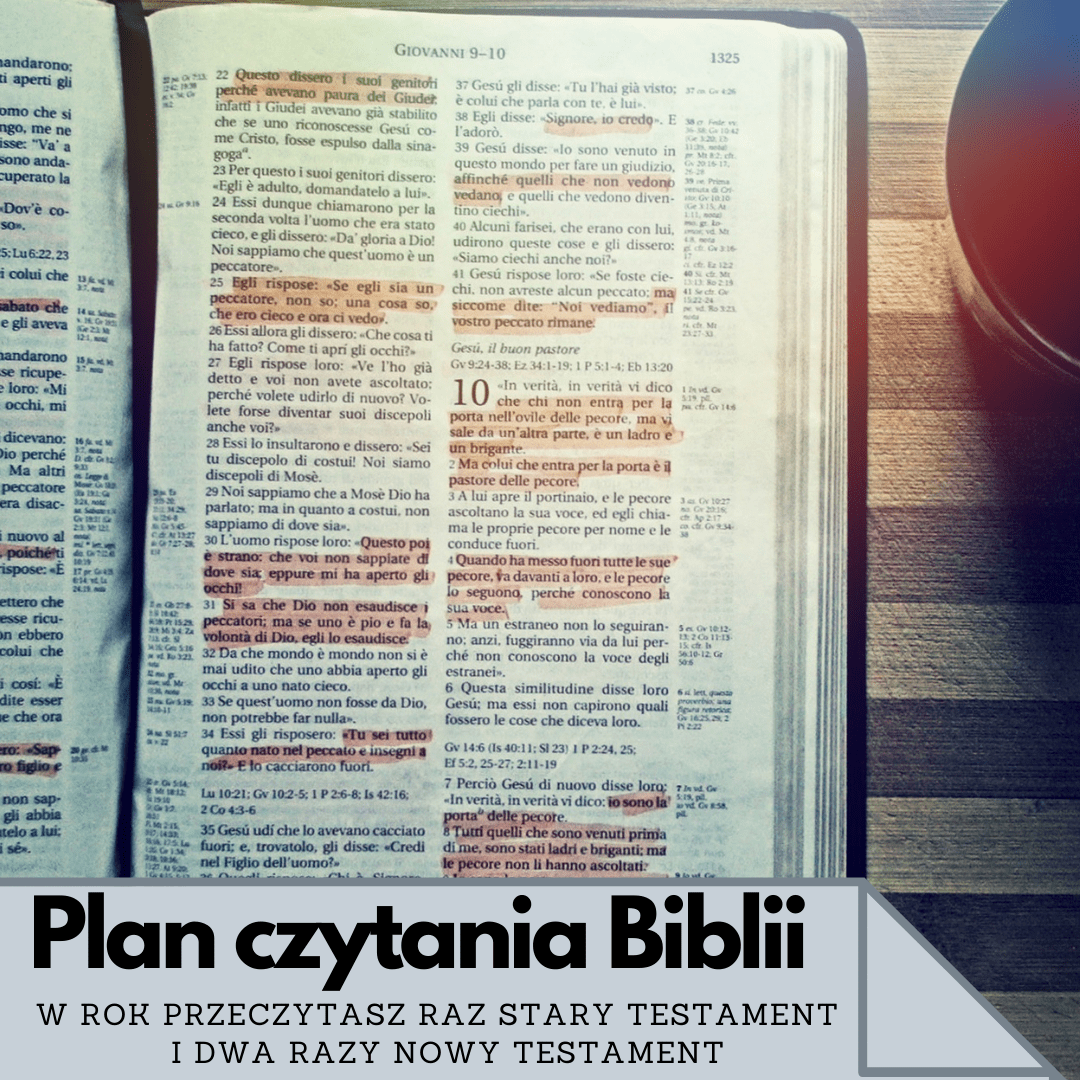 Plan czytania Biblii. Pismo Święte w rok