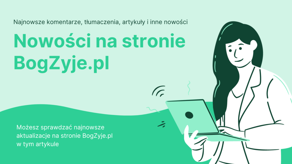 Nowości na stronie BogZyje.pl