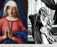 tekst: Maria i Hanna - podobieństwo między ich słowami do Boga